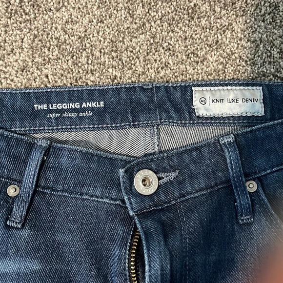 AG Adriano Goldschmeid The Legging Ankle Luxe Denim Jean - Picture 3 of 5